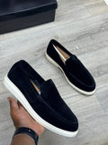 Men's Black Casual Loafers